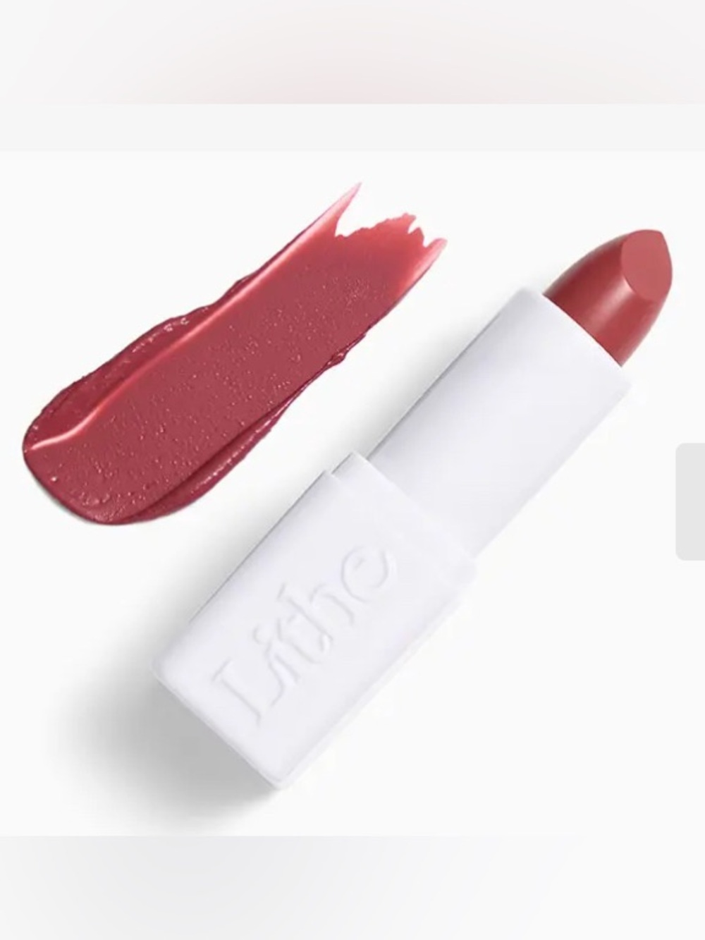 Lithe Beauty Nourish & Glow Lipstick In Peony (Sealed) travel size 2g